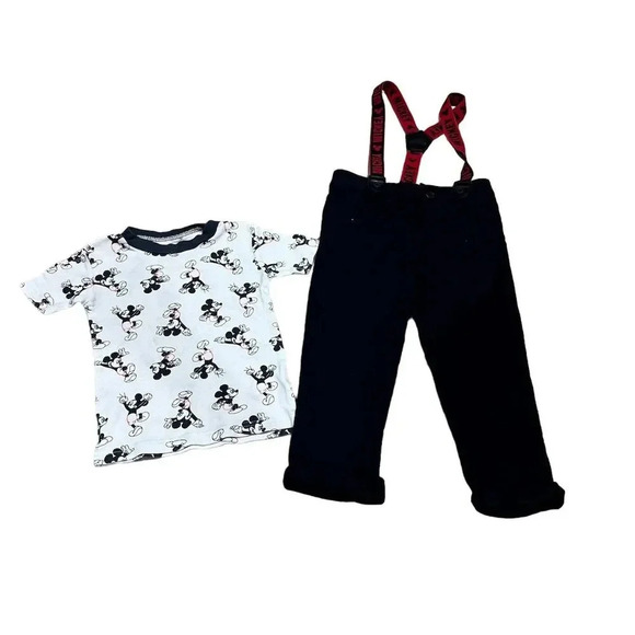 Boys Clothing Lot 23 Pc Size 2T-5T Dinosaur Mickey Mouse Outfits - Picture 5 of 9